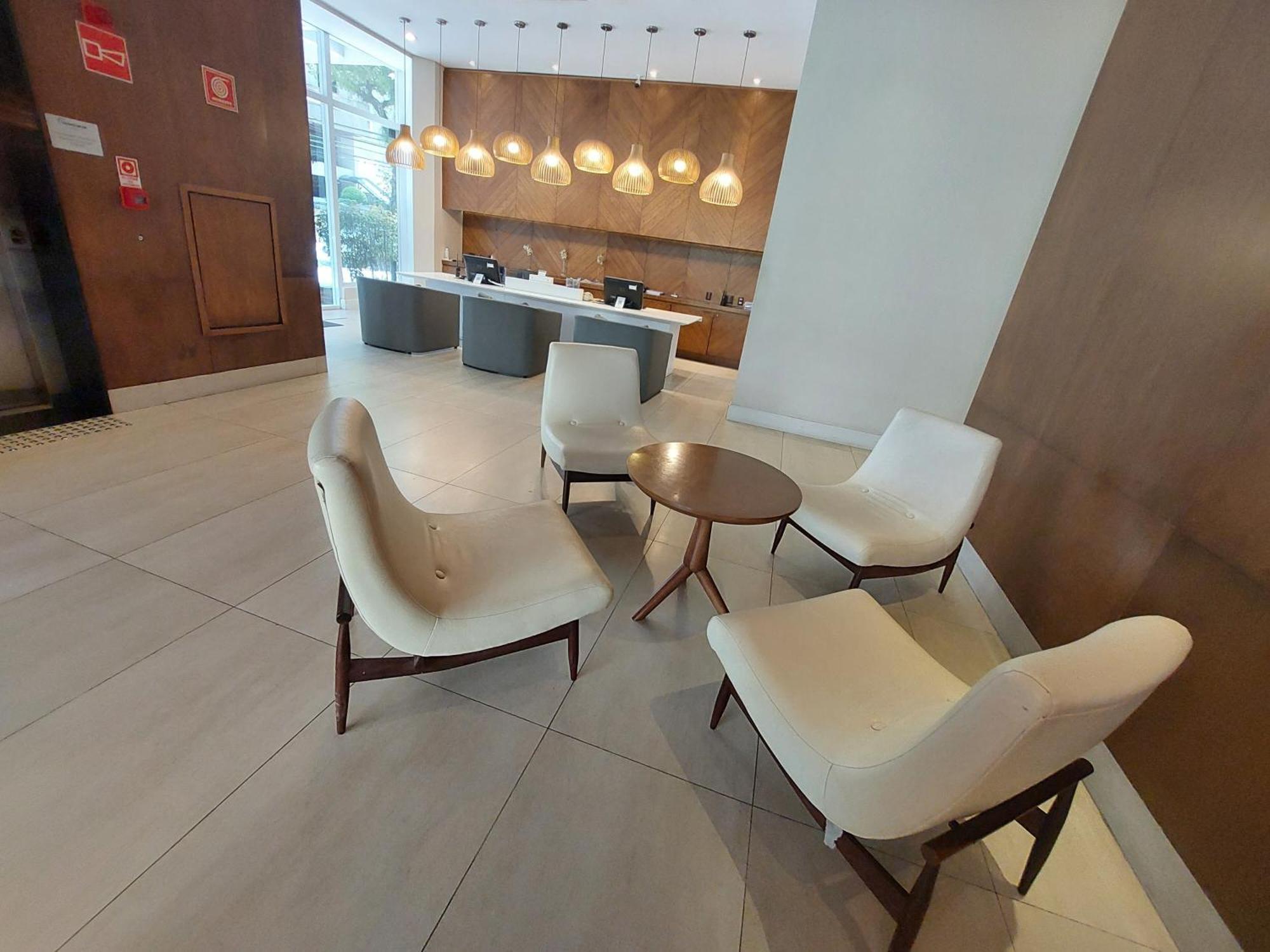 Book Santos Estanconfor 905 Charmoso Ap Executivo Quadra Praia 外观 照片
