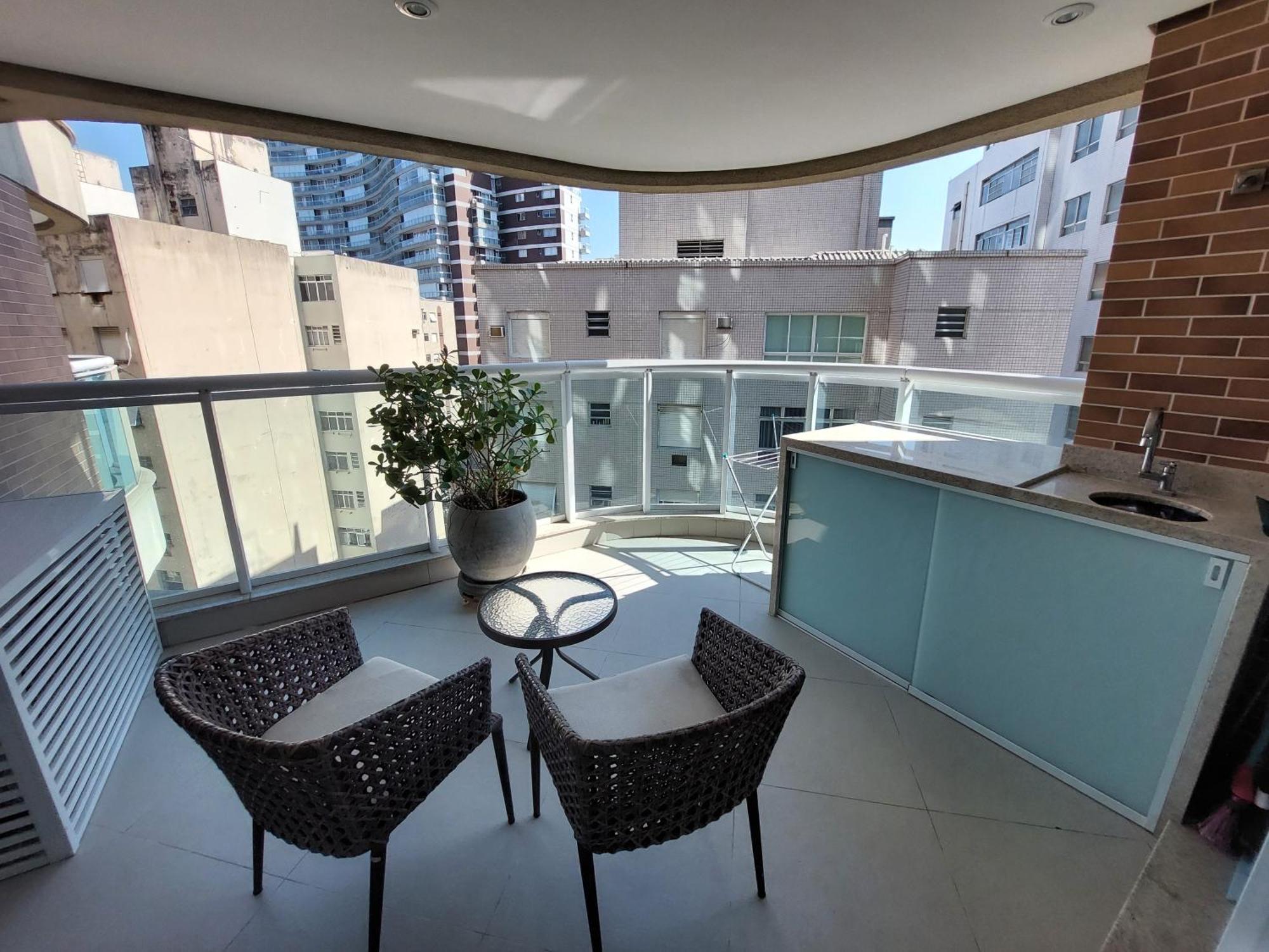 Book Santos Estanconfor 905 Charmoso Ap Executivo Quadra Praia 外观 照片